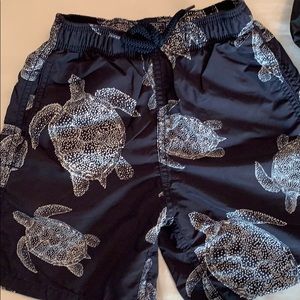 Vilebrequin boys swim trunk turtles in sz 8